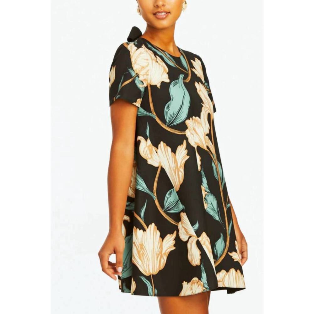 Mestiza Black Reversible Mini Swing Dress - Women - Picture 6 of 16